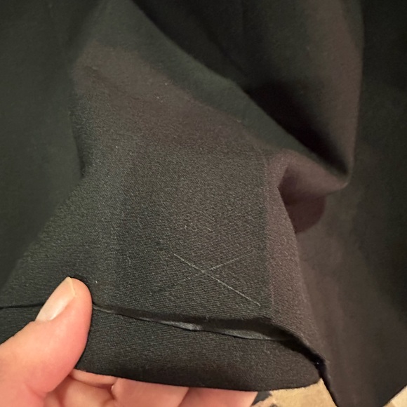 Calvin Klein Black Dress Plus Size LBD with Embellished Neckline - Picture 6 of 10